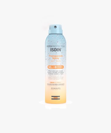 ISDIN SOLAR SPRAY TRANSPARENTE WET SKIN SPF50 250ML