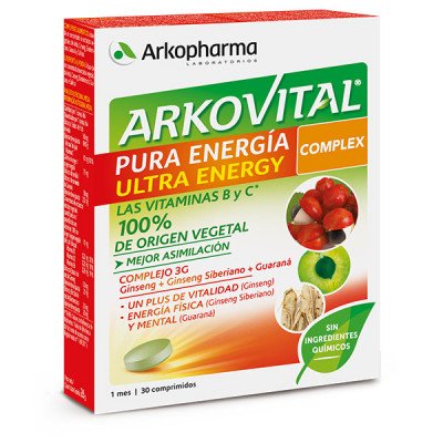 comprar ARKOVITAL ULTRA ENERGY COMPLEX 30 COMP