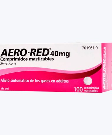 AERO RED 40 MG 100 COMPRIMIDOS MASTICABLES