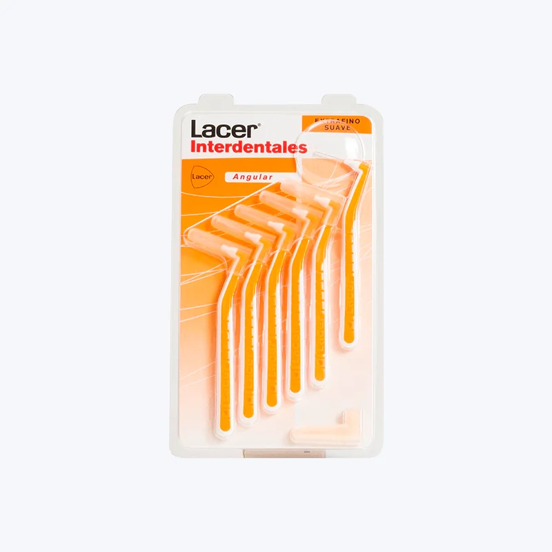 CEPILLO INTERDENTAL ANGULAR EXTRAFINO SUAVE LACER