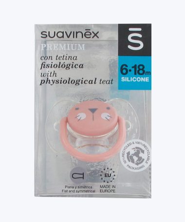 CHUPETE TETINA SILICONA SUAVINEX PREMIUM FISIOLO