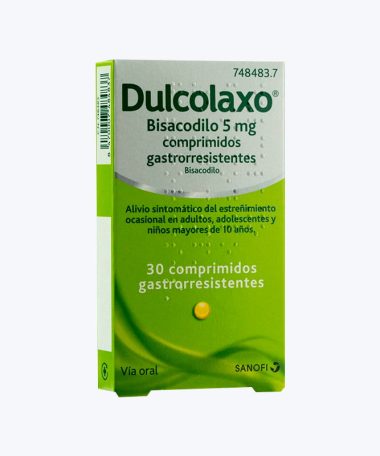 DULCOLAXO BISACODILO 5 MG 30 COMPRIMIDOS GASTRORRESISTENTES