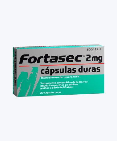 FORTASEC FLAS 2 MG 12 LIOFILIZADOS ORALES