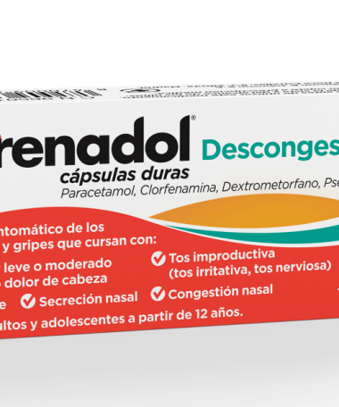 FRENADOL DESCONGESTIVO 16 CAPSULAS