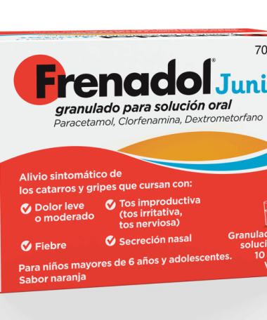 FRENADOL JUNIOR 10 SOBRES GRANULADO SOLUCION ORAL