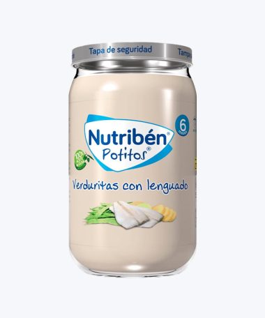 NUTRIBEN VERDURITAS CON LENGUADO POTITO 235 G