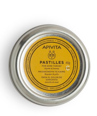 PASTILLAS TOMILLO Y MIEL APIVITA