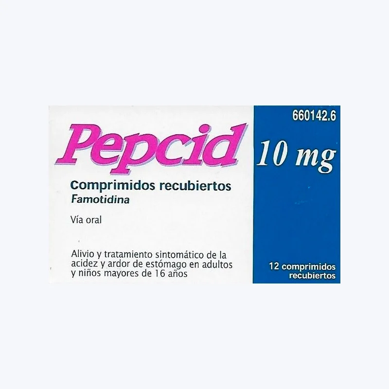 PEPCID 10 MG 12 COMPRIMIDOS RECUBIERTOS