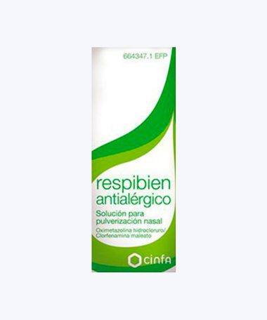 RESPIBIEN ANTIALERGICO 0.5 MG/ML + 0.5 MG/ML NEBULIZADOR NASAL 15 ML