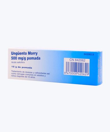 UNGUENTO MORRY 500 MG/G POMADA 15 G