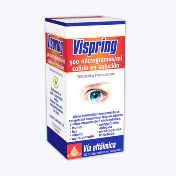 VISPRING 500 microgramos/ml COLIRIO EN SOLUCION 1 FRASCO 15 ml ...
