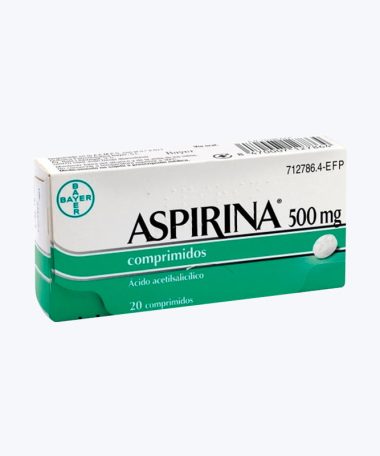 ASPIRINA 500 MG 20 COMPRIMIDOS