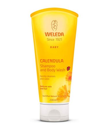 WELEDA CHAMPU- GEL DUCHA CALEN
