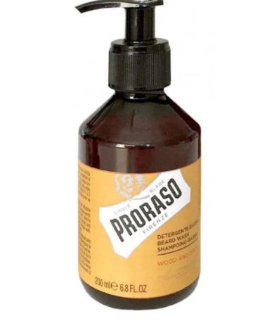 PRORASO CHAMPU BARBA MADERAS ESPECIAS 200ML