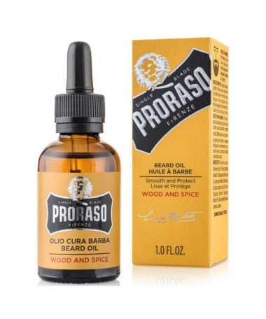 PRORASO ACEITE BARBA MADERAS ESPECIAS 30ML