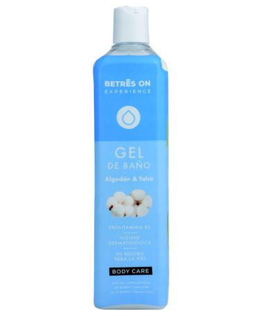 BETRES GEL DE BAÑO ALGODON Y TALCO