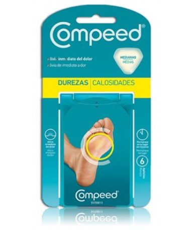 COMPEED APOSITOS DUREZAS MEDIANOS 6UND