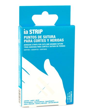 INTERAPOTHEK HERIDITAS PUNTOS DE SUTURA ESTERIL SURTIDO 8UND