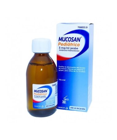 MUCOSAN PEDIATRICO 3 mgml JARABE 1 FRASCO 200 ml