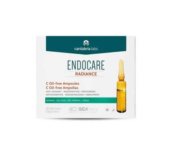 ENDOCARE RADIANCE C OIL FREE 10 AMPOLLAS 2 ML