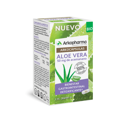 Arkocapsulas Aloe Vera Bio 30 Capsulas