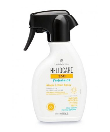 Heliocare 360 Pediatrics Atopic Lotion Spf 50 Spray 250ml