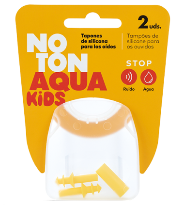 Noton Tapones Oidos Agua Infantil Silicona 2und