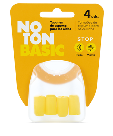Noton Tapones Oidos Espuma 4 unidades