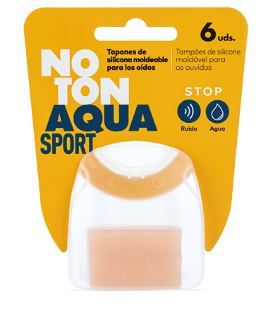Noton Tapones Oidos Silicona Protectores 6 unidades