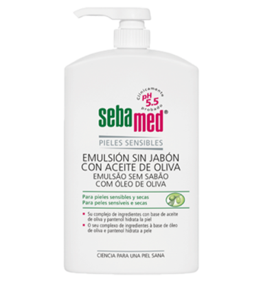 Sebamed Emulsion Sin Jabon Con Aceite DE Oliva 1l
