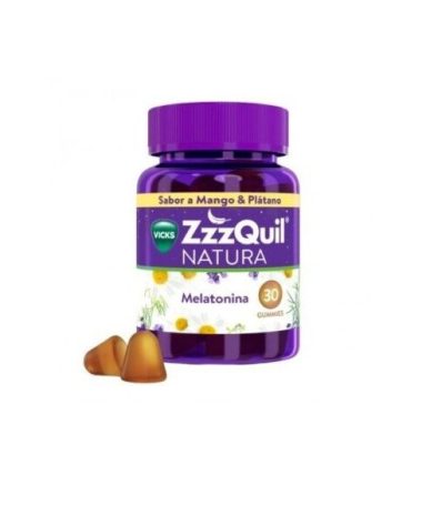 Zzzquil Melatonina Mango Platano 30 gominolas
