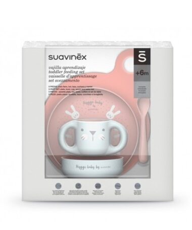 vajilla infantil suavinex nina 6m