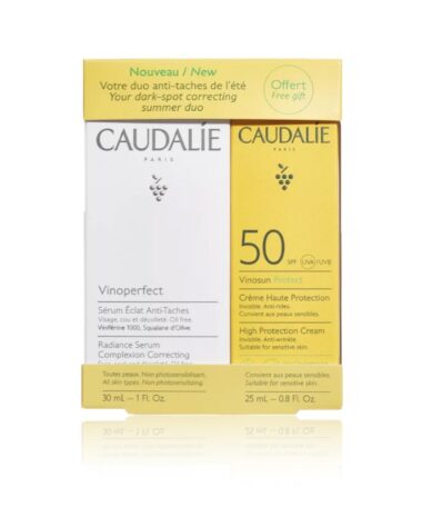 caudalie vinoperfect serum 30ml vinosun protect spf50 25ml.001