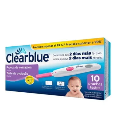 clearblue prueba de ovulacion digital 10 tiras