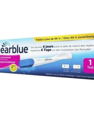 clearblue test de embarazo 6 dias antes