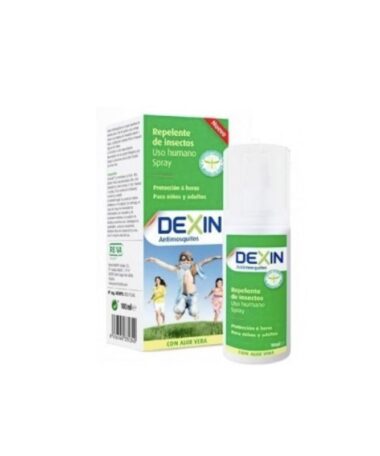dexin locion repelente insectos proteccion 9h 100ml.001