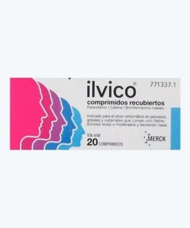 ilvico 20 comprimidos recubiertos