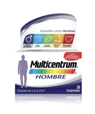 multicentrum hombre 30 comprimidos