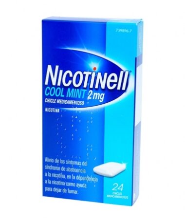 nicotinell cool mint 2 mg 24 chicles medicamentosos