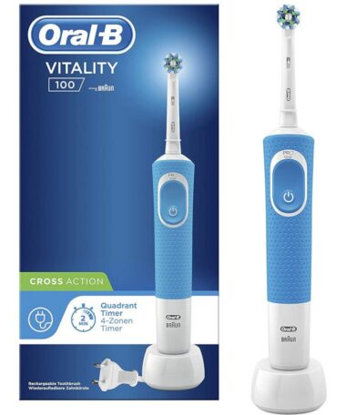 oralb cepillo electrico vitality azul