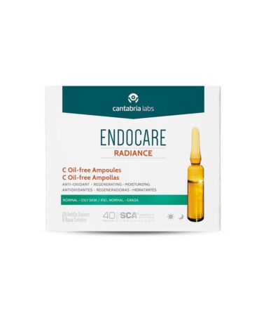 endocare radiance c oil free piel normal grasa 30 ampollas 1