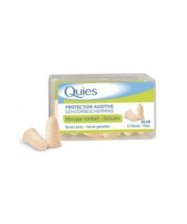 quies tapones oidos goma 6und color carne.001