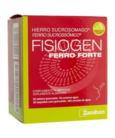 fisiogen ferro forte 30 sobres